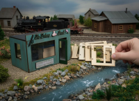 G scale Fishing Supply Store Kit